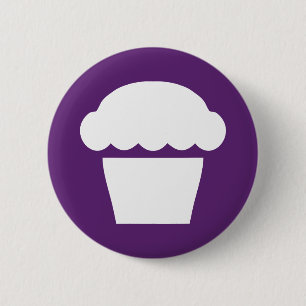 simple cupcake muffin button