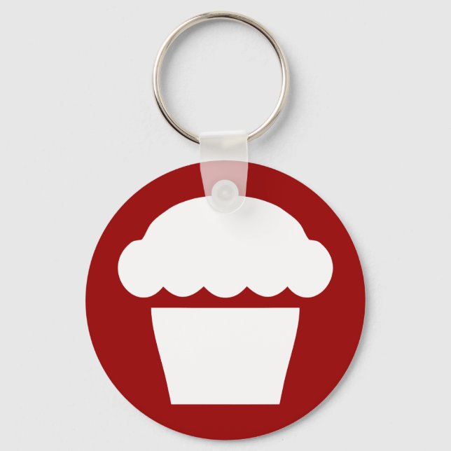 simple cupcake / muffin keychain (Front)