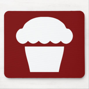 simple cupcake muffin mouse pad
