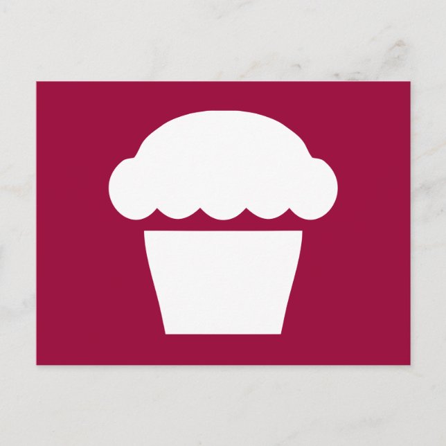 simple cupcake postcard (Front)