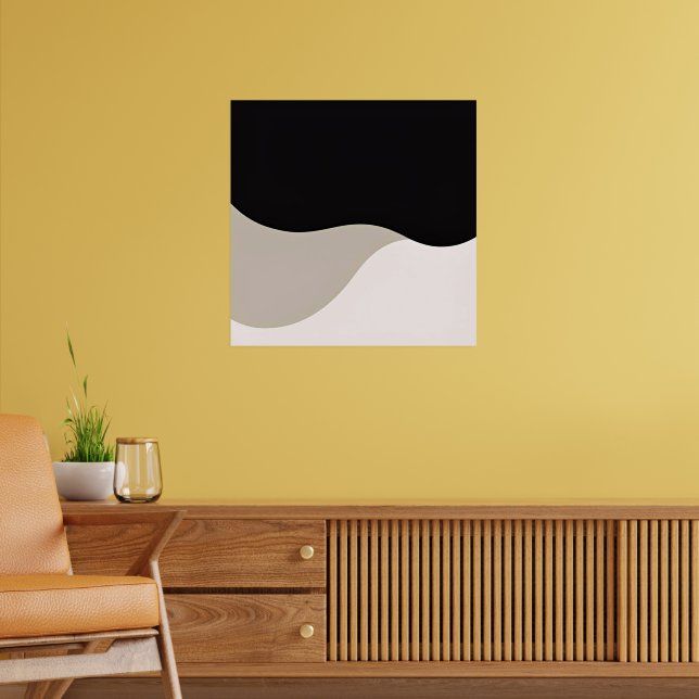 Simple Curved Line Art - Minimalist Arc Poster (Living Room 2)