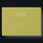 Simple custom address lime green color envelope<br><div class="desc">Simple custom address lime green color envelope 
Can be customized to suit your needs.</div>
