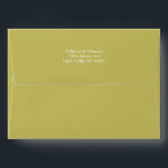 Simple custom address lime green color envelope<br><div class="desc">Simple custom address lime green color envelope 
Can be customized to suit your needs.</div>