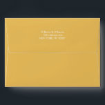 Simple custom address yellow color envelope<br><div class="desc">Simple custom address yellow color envelope
Can be customized to suit your needs.</div>