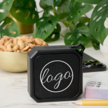 Simple Custom Black Logo Business Modern Bluetooth Speaker