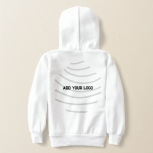 simple custom BLACK mandala monogram add your name Hoodie