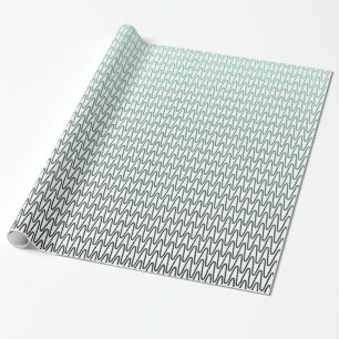 Simple Custom Branded Herringbone Wrapping Paper
