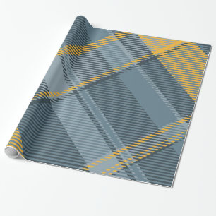 Simple Custom Branded Herringbone Wrapping Paper