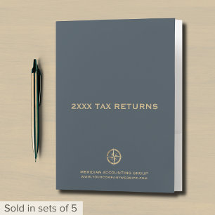 Simple Custom Branded Tax Folders