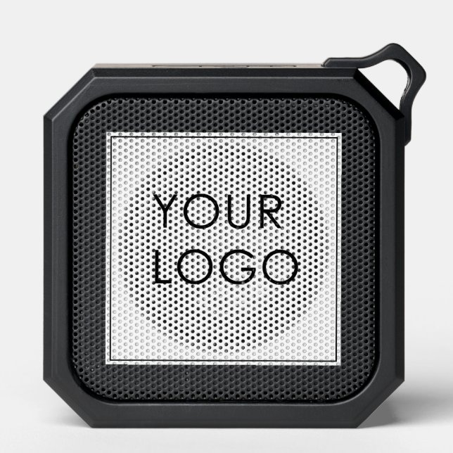 Simple Custom Business Company Logo  Bluetooth Speaker (Front)