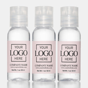 Simple Custom Business Company Logo Promotional Hand Sanitizer