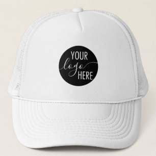 Simple Custom Business Company Logo Trucker Hat