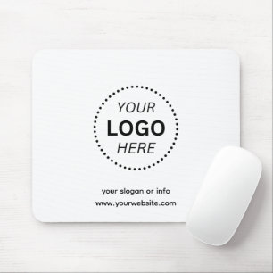 Simple Custom Business Corporate Company Logo Mouse Pad