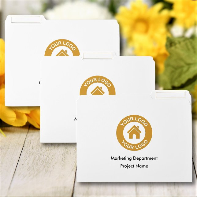 Simple Custom Business Logo And Text File Folder (Creator Uploaded)