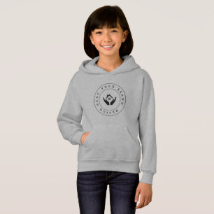 Simple Custom Business Logo and Text Promotional Hoodie