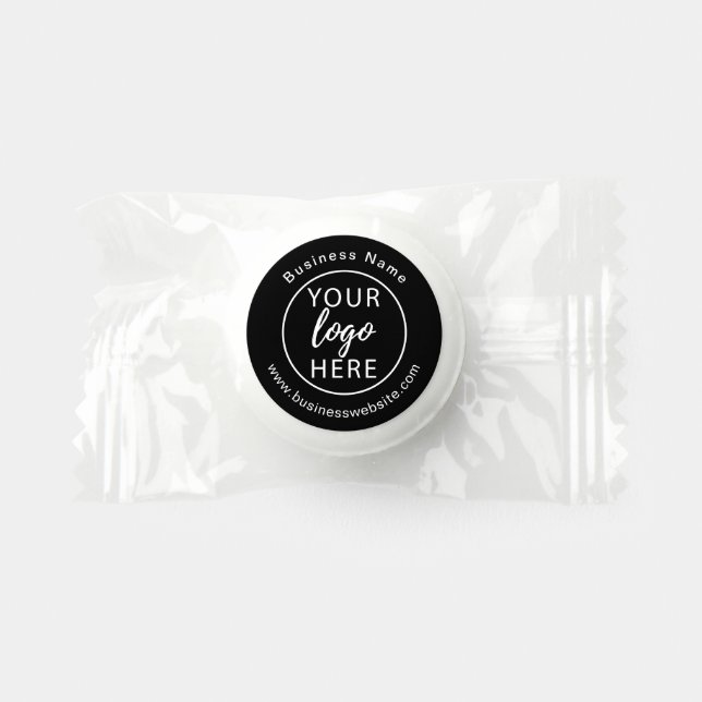 Simple Custom Business Logo Life Saver® Mints (Front)
