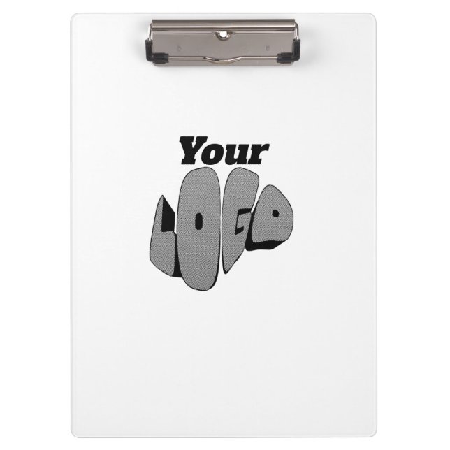 Simple Custom Business logo template Clipboard (Front)