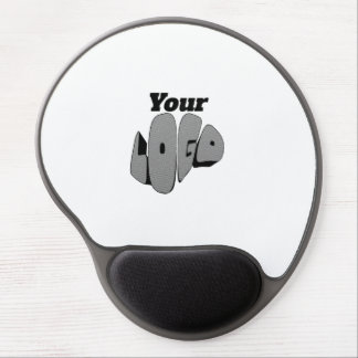 Simple Custom Business logo template Gel Mouse Pad