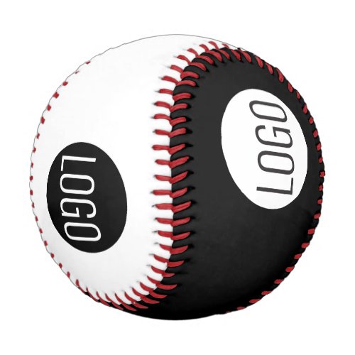 Simple Custom Business White logo and Black logo  Baseball