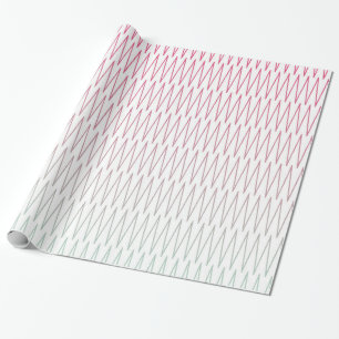 Simple Custom Design Branded Herringbone Wrapping Paper