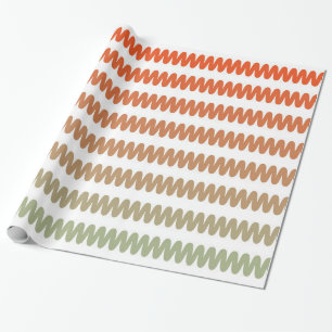 Simple Custom Design Branded Herringbone Wrapping Paper
