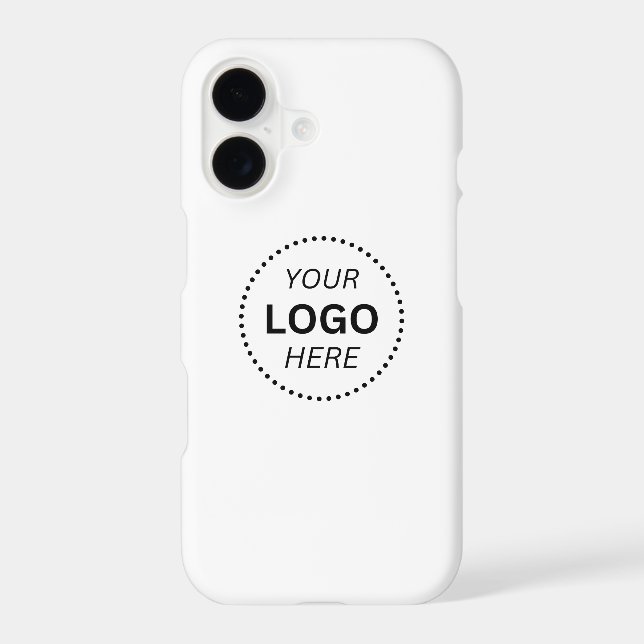 Simple Custom Design Logo Design Slim Case-Mate iPhone Case (Back)