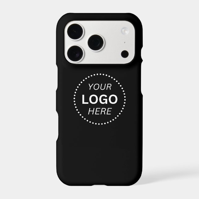 Simple Custom Design Logo Design Slim  iPhone Case (Back)