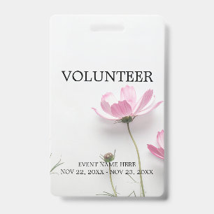 Simple Custom Event All Access VIP Badge