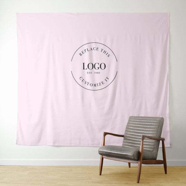 Simple Custom Logo backdrop Company branding (In Situ (Horizontal))