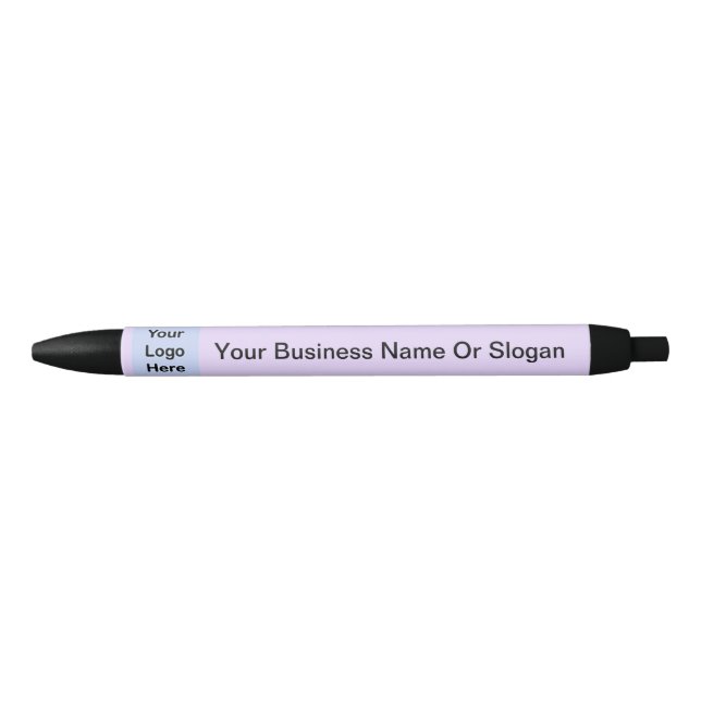 Simple Custom Logo Small Business Lavender Pen (Front)