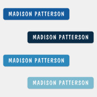 Simple Custom Modern Personalized Name Clothing