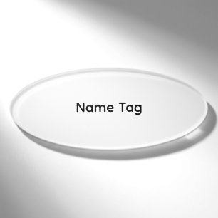 Simple Custom Name Tag