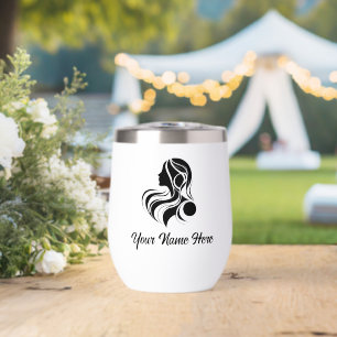 Simple Custom Personalize Logo Water Bottle