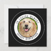 Simple Custom Pet Memorial (Front)
