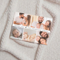 Simple Custom Photo Collage Baby Shower