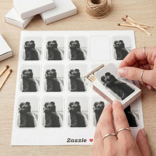 Simple Custom Photo DIY Matchbox Sticker