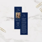 Simple Custom Photo Memorial Bookmarks