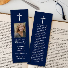 Simple Custom Photo Memorial Bookmarks