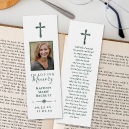 Simple Custom Photo Memorial Bookmarks