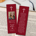 Simple Custom Photo Memorial Bookmarks<br><div class="desc">Our thoughts are with you at this very sad time and we want to make remembering your loved one a very easy process. That's why we have designed these memorial bookmarks to make them quick to personalize with your own custom photo and wording. The simple design allows you to frame...</div>