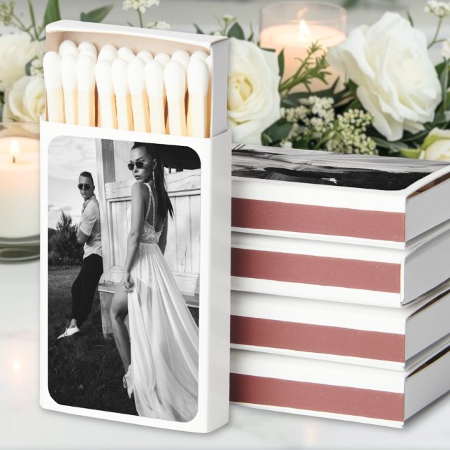 Simple Custom Photo Personalized Matchboxes (Create Your Own Photo Matchboxes )