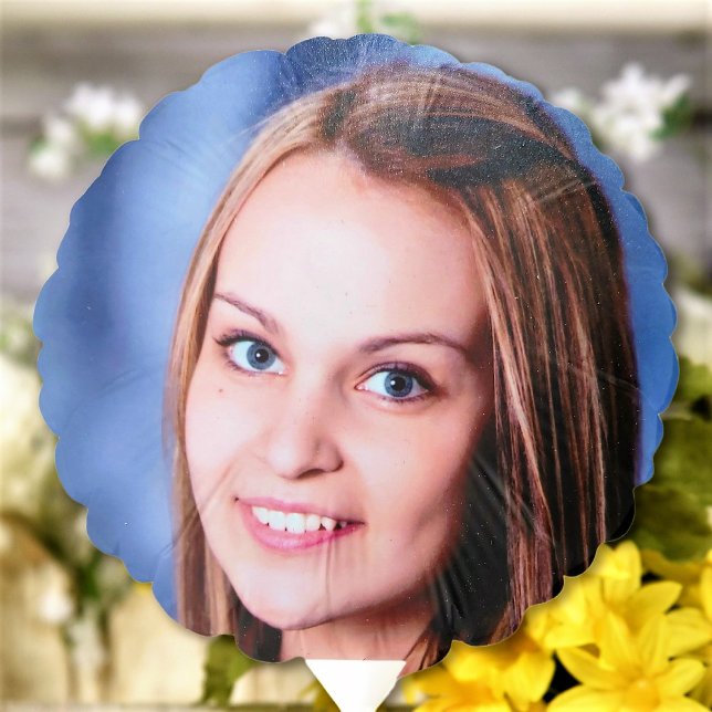 Simple Custom Photo Personalized Party Balloon (Creator Uploaded)