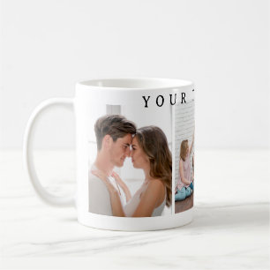 Simple Custom Photo Valentine's Day Coffee Mug