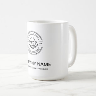  Simple Custom Promotional Business Logo  Coffee Mug