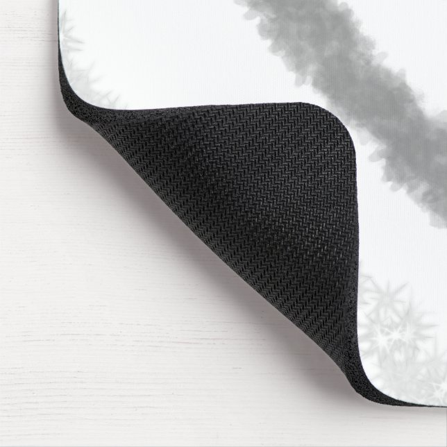 Simple custom QR code add you name logo Classic Ro Mouse Pad (Corner)