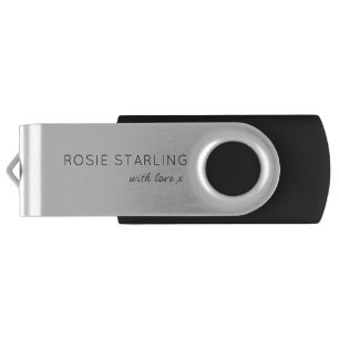 Simple Custom Script Wedding Photography Flash Drive
