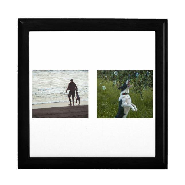 Simple Custom Two Photo Gift Box (Front)