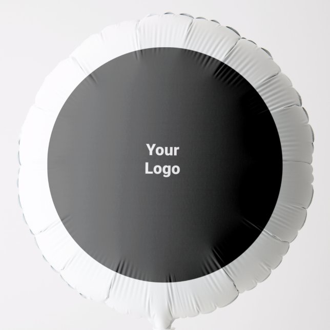 simple custom yellow blue watercolor add logo mini balloon (Front)