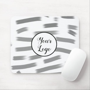 simple custom yellow blue watercolor add logo mini mouse pad