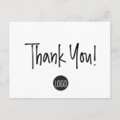 Simple Customer Appreciation Business template Postcard | Zazzle